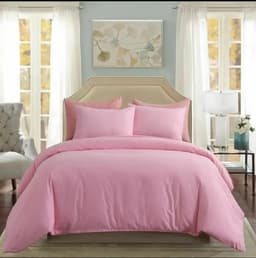 Complete plain duvet sets (Available as ordinary bedspreads too)